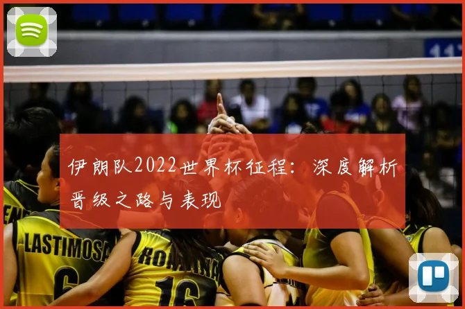 伊朗队2022世界杯征程：深度解析晋级之路与表现