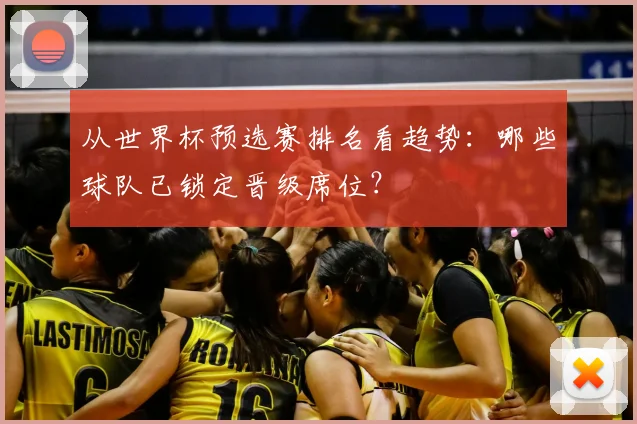 从世界杯预选赛排名看趋势：哪些球队已锁定晋级席位？